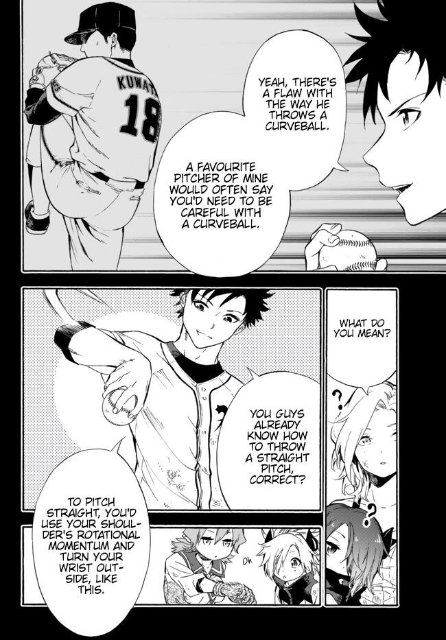 In Another World where Baseball is War, a High School Ace Player will Save a Weak Nation Chapter 6 30